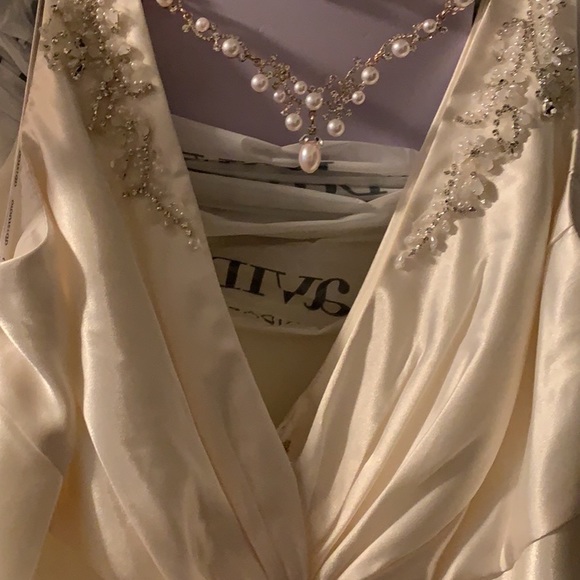 David’s bridal ivory dress - Picture 3 of 7